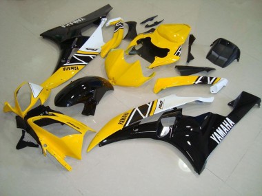 Amarelo Abs Kits Completos Carenagem Moto Yamaha R6 2006-2007