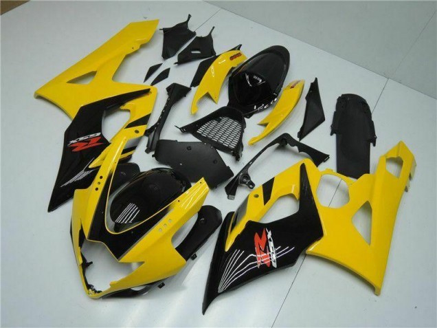 Amarelo Carenagem Moto Suzuki GSXR 1000 K5 2005-2006