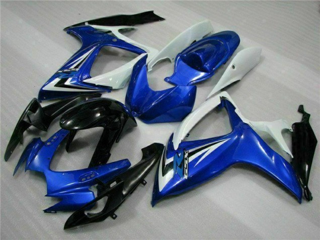 Azul Abs Moto Plásticos Suzuki GSXR 600 / 750 K6 2006-2007