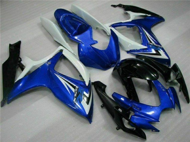 Azul Abs Moto Plásticos Suzuki GSXR 600 / 750 K6 2006-2007