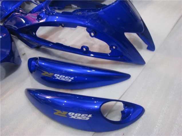 Azul Branco Abs Kit Carenagem & Plásticos Moto Suzuki GSXR 1300 Hayabusa 2008-2019