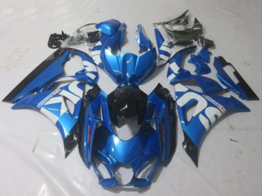 Azul Carenagem Moto Suzuki GSXR 1000 2017-2023