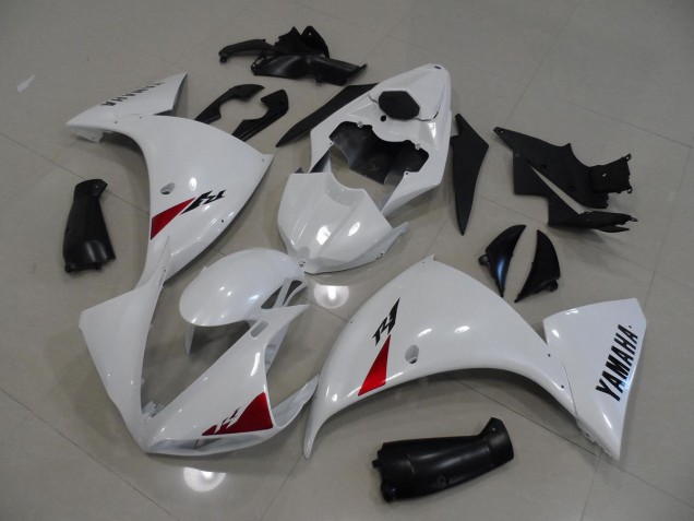 Branco Preto Carenagem Moto Yamaha R1 2009-2011