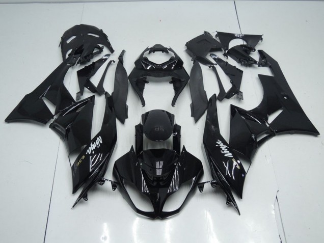 Preto Estilo OEM Carenagem Moto Kawasaki ZX6R 2009-2012