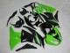 Preto Verde 636 Carenagem Moto Kawasaki ZX6R 2009-2012