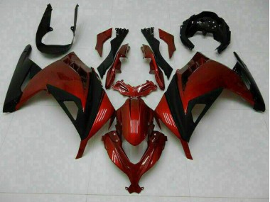 Vermelho Carenagem Moto Kawasaki EX300 2013-2016