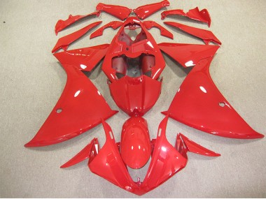 Vermelho Carenagem Moto Yamaha R1 2009-2011