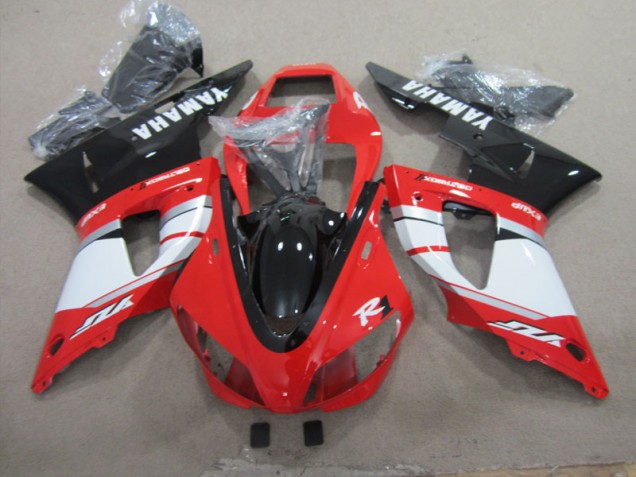 Vermelho Preto Branco Carenagem Moto Yamaha R1 2009-2011