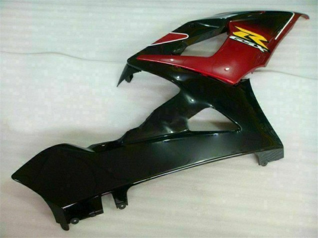 Vermelho Preto Kit Carenagem Moto Suzuki GSXR 1000 K5 2005-2006